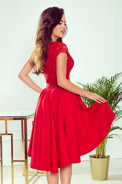 Γυναικείο φόρεμα Kazumi, Κόκκινο 6