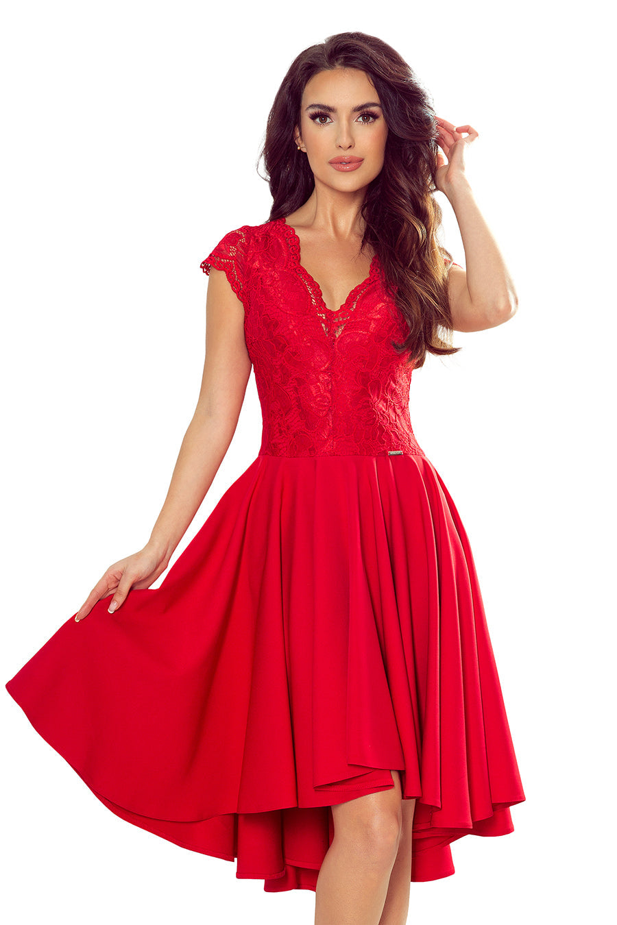 Γυναικείο φόρεμα Kazumi, Κόκκινο 2
