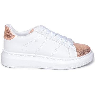 Γυναικεία αθλητικά παπούτσια Kesha, Λευκό/Ροζ 3