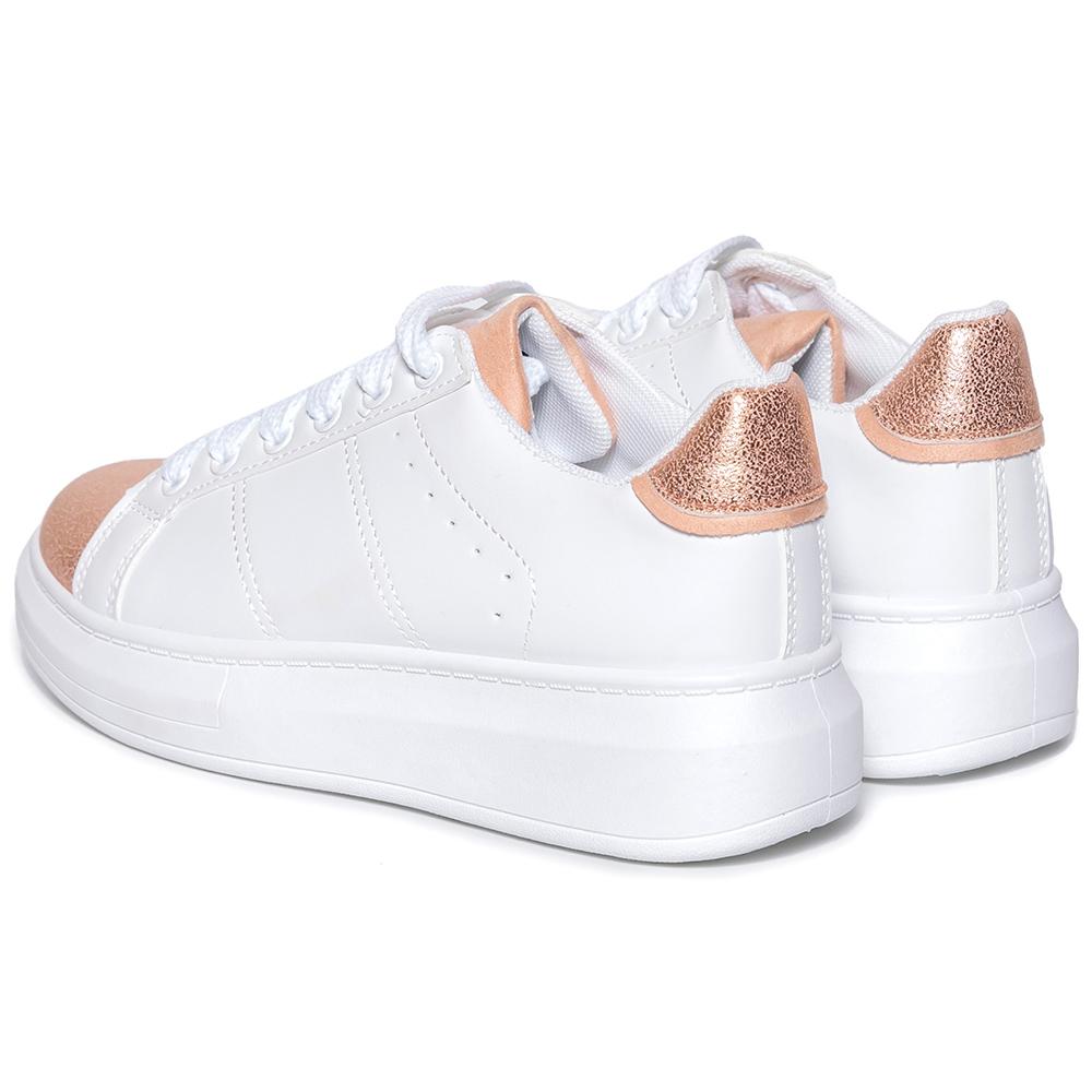 Γυναικεία αθλητικά παπούτσια Kesha, Λευκό/Ροζ 4