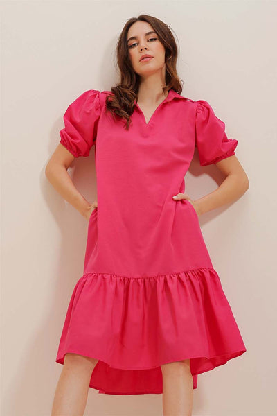Γυναικείο φόρεμα Kiri, Ροζ 3