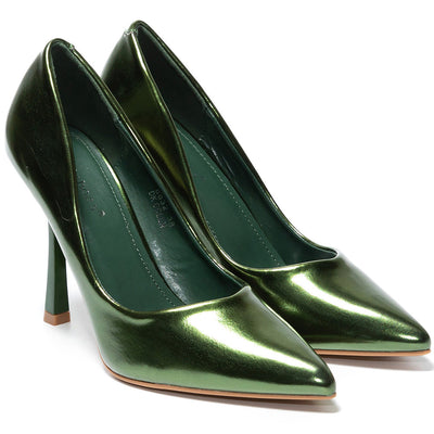 Γυναικεία παπούτσια Latoya, Σκούρο πράσινο 2