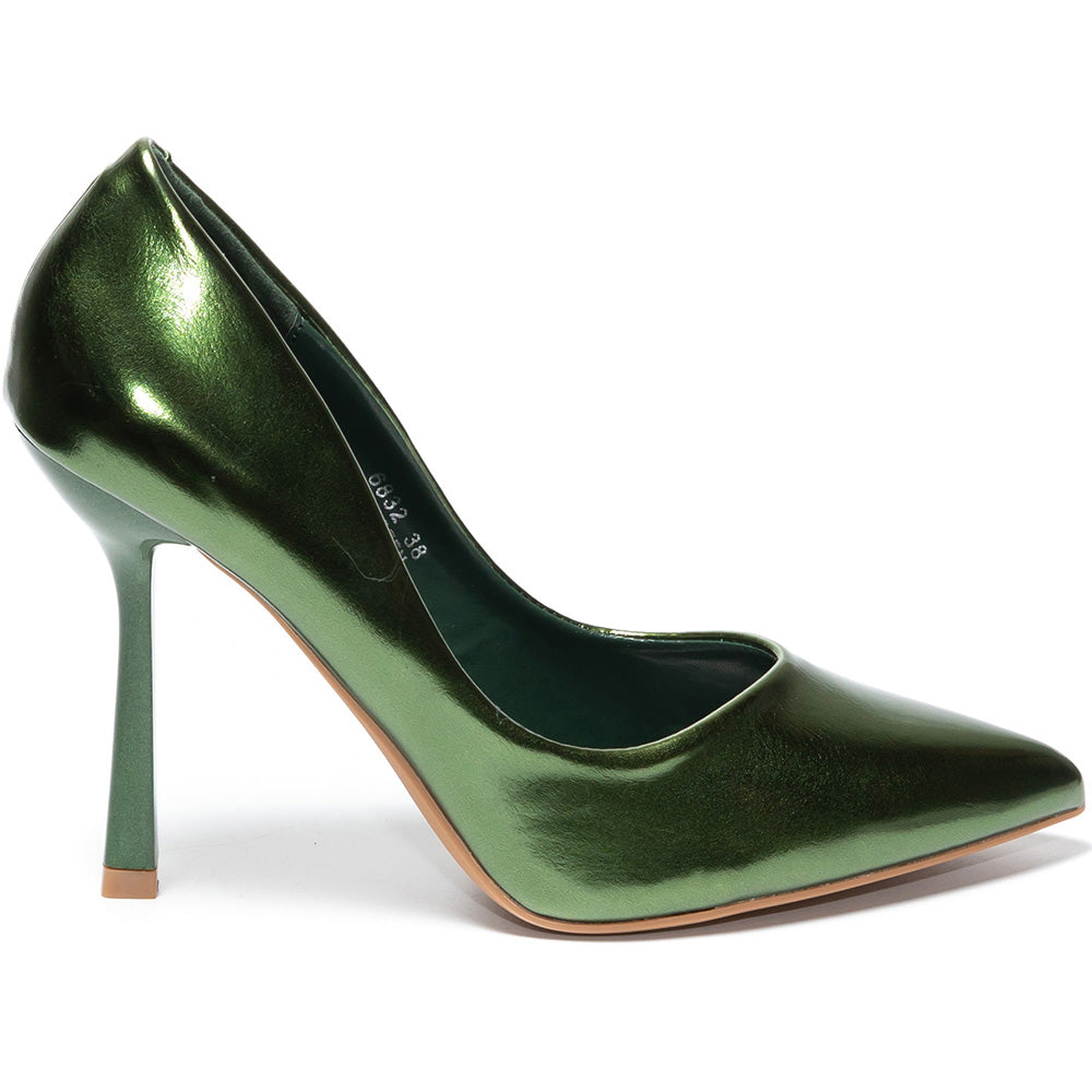 Γυναικεία παπούτσια Latoya, Σκούρο πράσινο 3