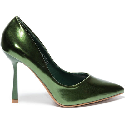 Γυναικεία παπούτσια Latoya, Σκούρο πράσινο 3