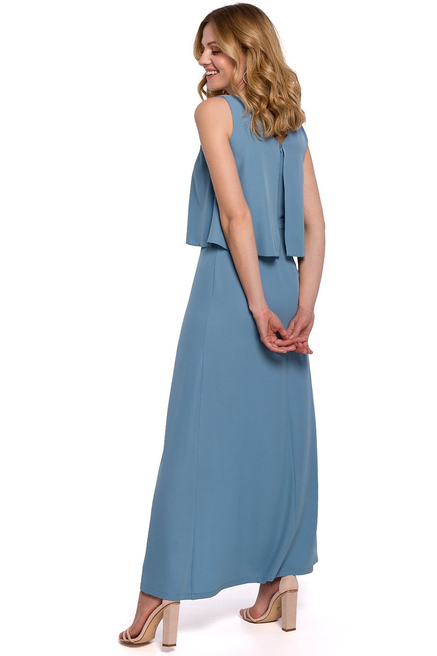 Γυναικείο φόρεμα Livia, Γαλάζιο 2