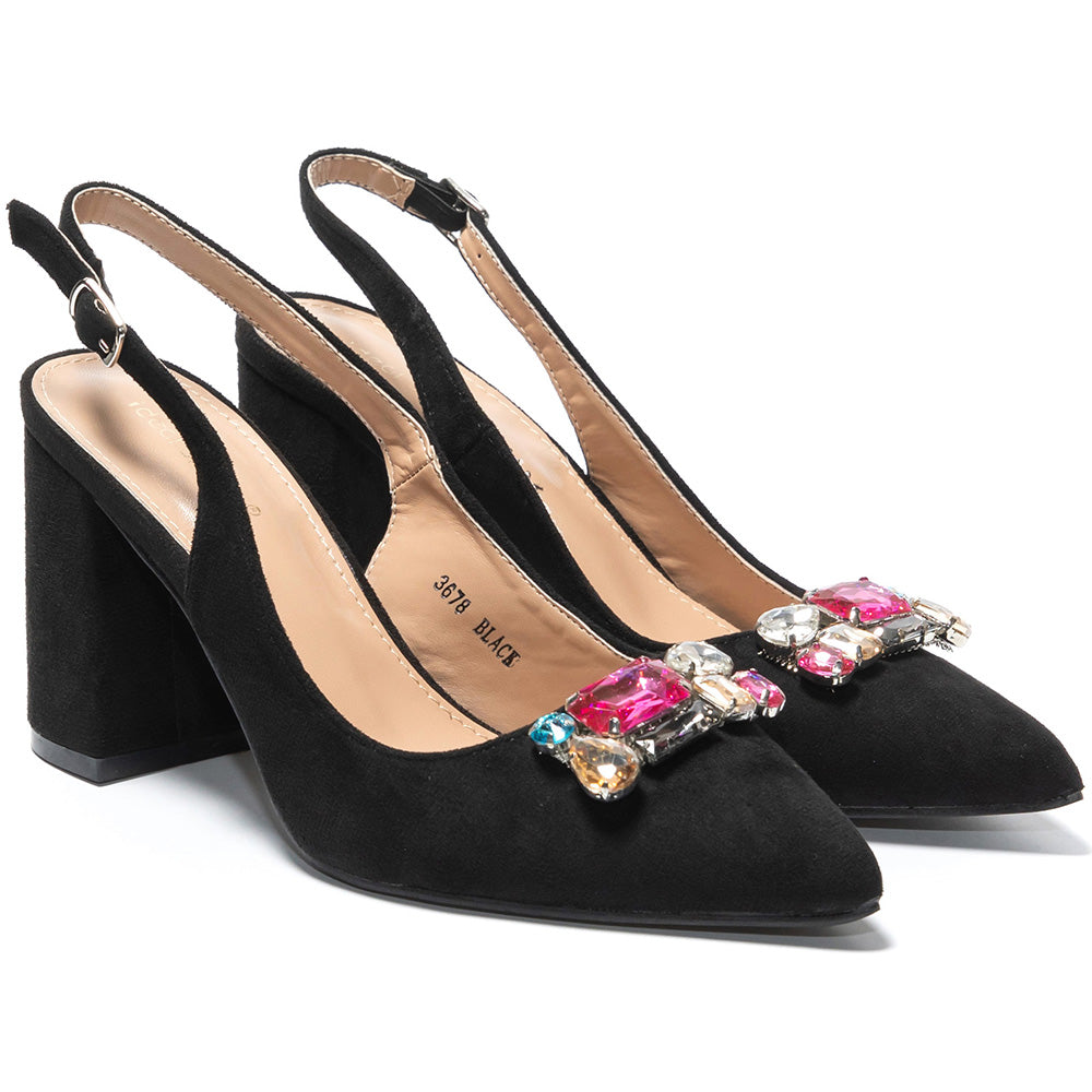 Γυναικεία παπούτσια Mabella, Μαύρο 2