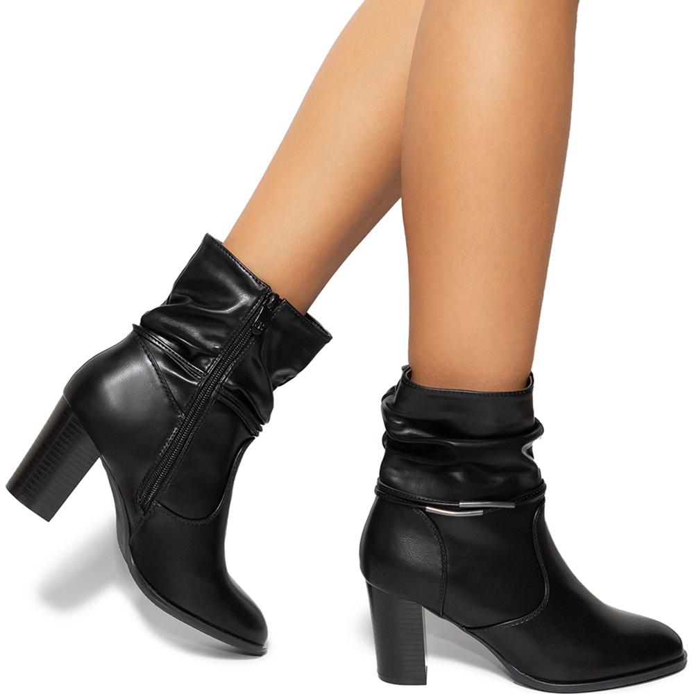 Γυναικείες μπότες Mariele, Μαύρο 1