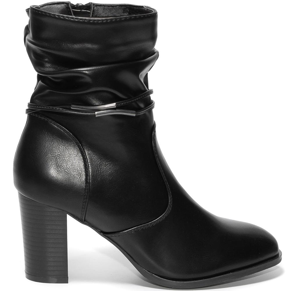 Γυναικείες μπότες Mariele, Μαύρο 3
