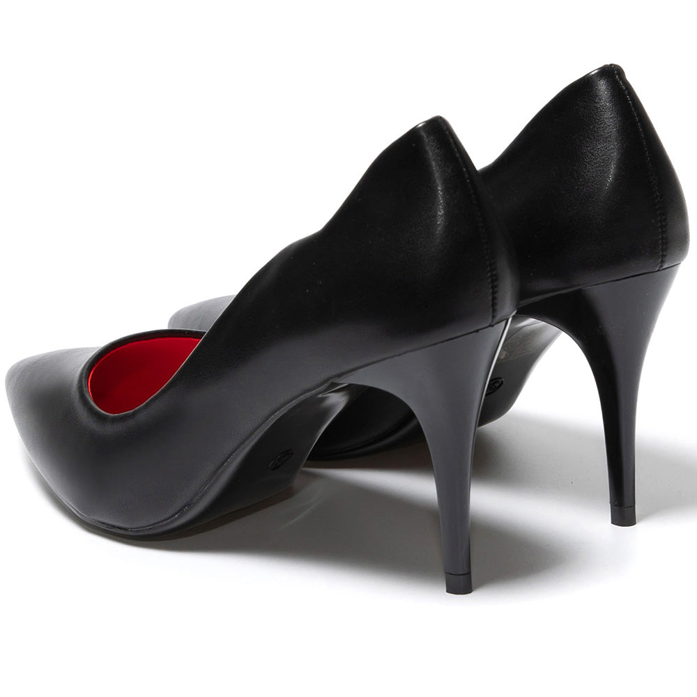 Γυναικεία παπούτσια Mariella, Μαύρο 4