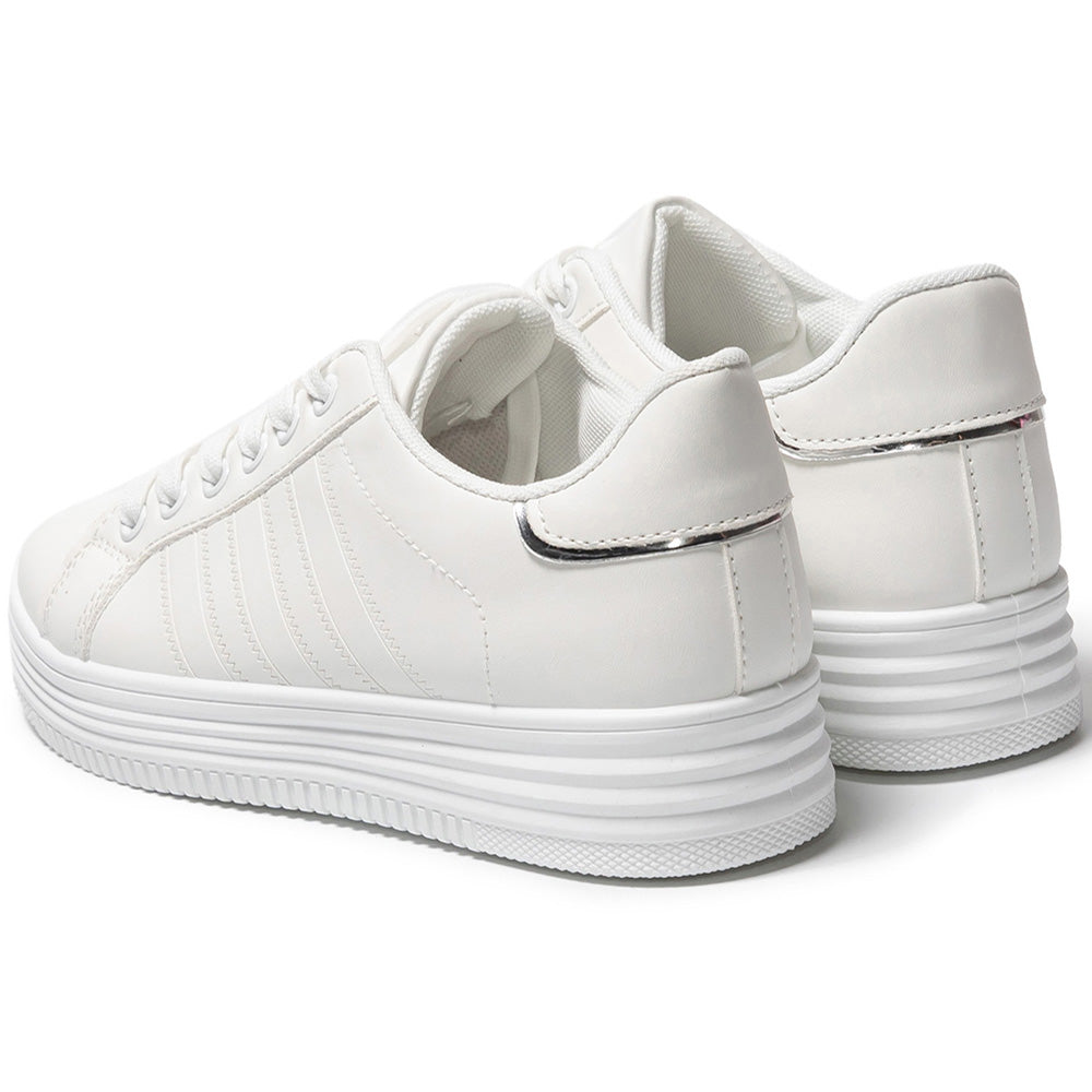 Γυναικεία αθλητικά παπούτσια Mavena, Λευκό 4