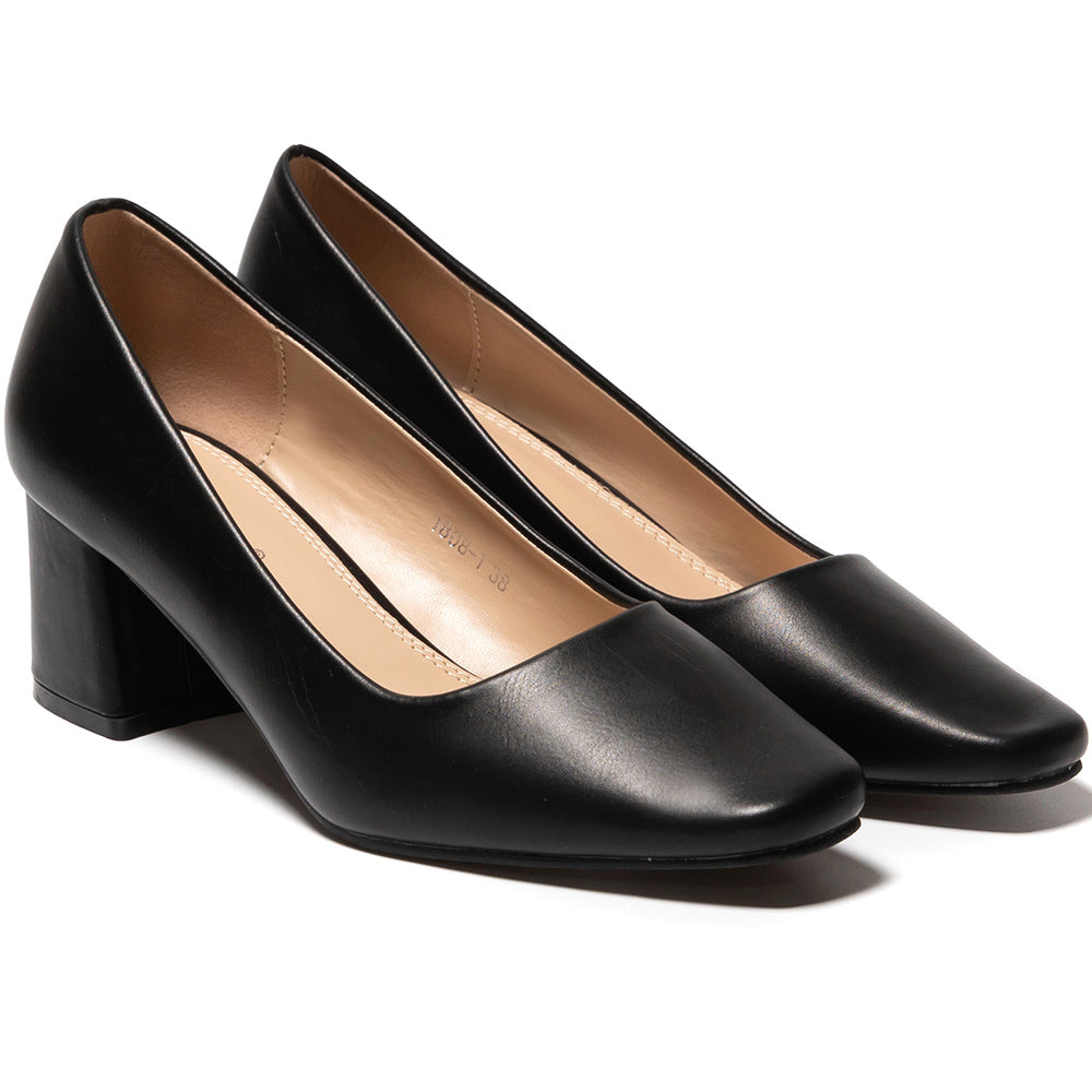 Γυναικεία παπούτσια Meika, Μαύρο 2