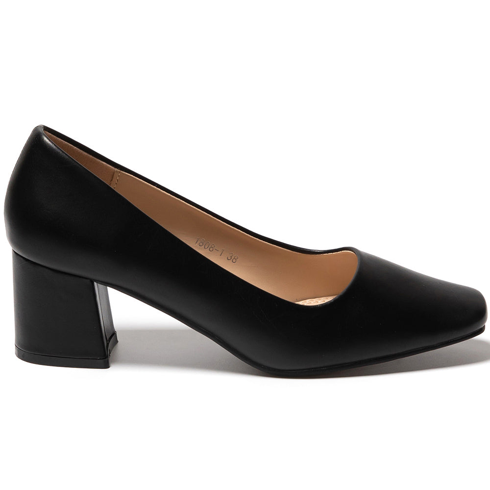Γυναικεία παπούτσια Meika, Μαύρο 3