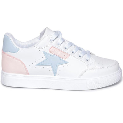Γυναικεία αθλητικά παπούτσια Mika, Λευκό/Ροζ 3