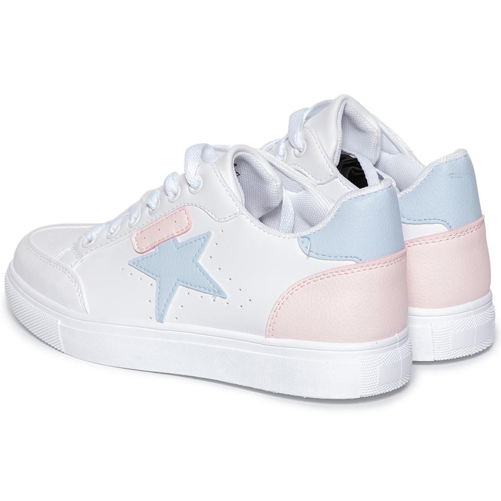 Γυναικεία αθλητικά παπούτσια Mika, Λευκό/Ροζ 4