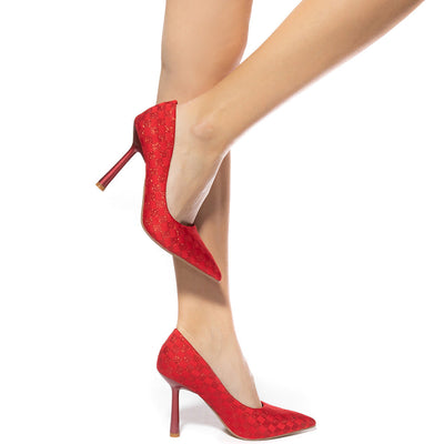 Γυναικεία παπούτσια Mirabella, Κόκκινο 1