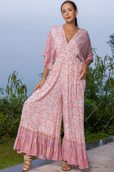 Γυναικεία ολόσωμη φόρμα Monalisa, Ροζ 1