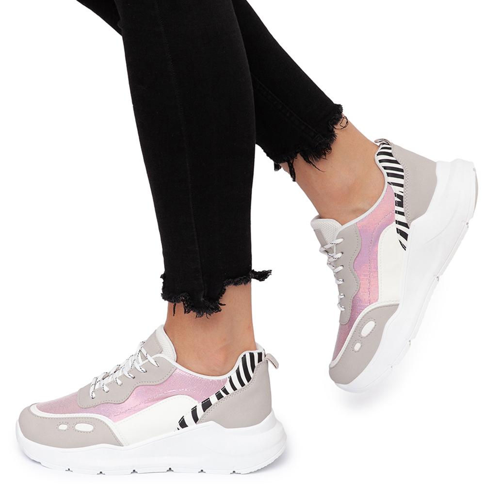 Γυναικεία αθλητικά παπούτσια Nurria, Ροζ 1