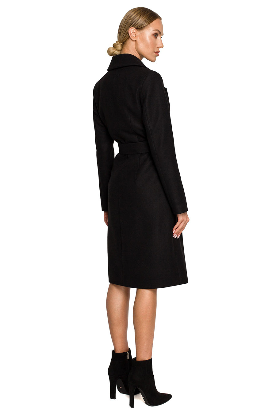Γυναικείο παλτό Polymnia, Μαύρο 2