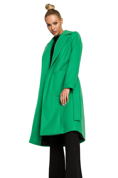 Γυναικείο παλτό Polymnia, Πράσινο 4