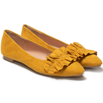 Γυναικεία παπούτσια Cesarina, Κίτρινο 2