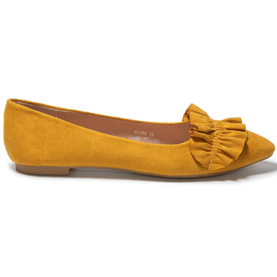 Γυναικεία παπούτσια Cesarina, Κίτρινο 3
