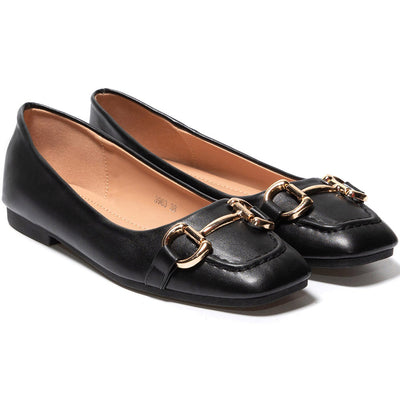 Γυναικεία παπούτσια Gervasia, Μαύρο 2