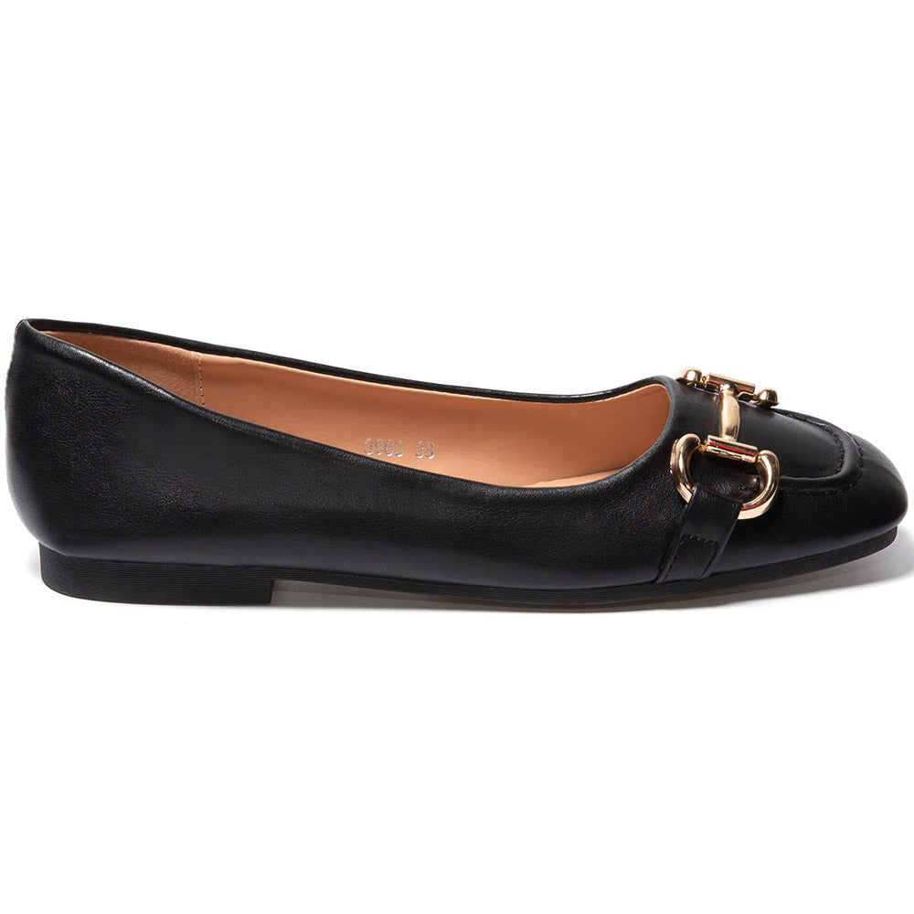 Γυναικεία παπούτσια Gervasia, Μαύρο 3