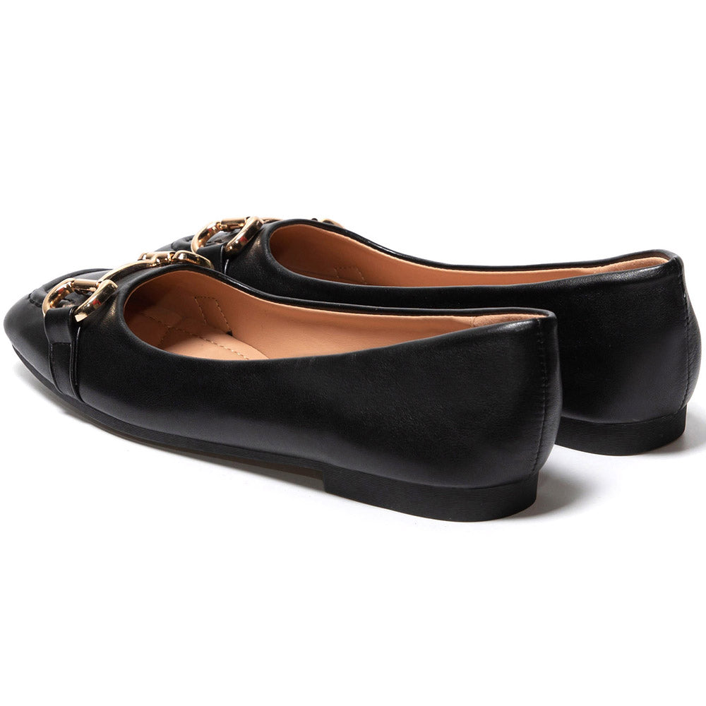Γυναικεία παπούτσια Gervasia, Μαύρο 4