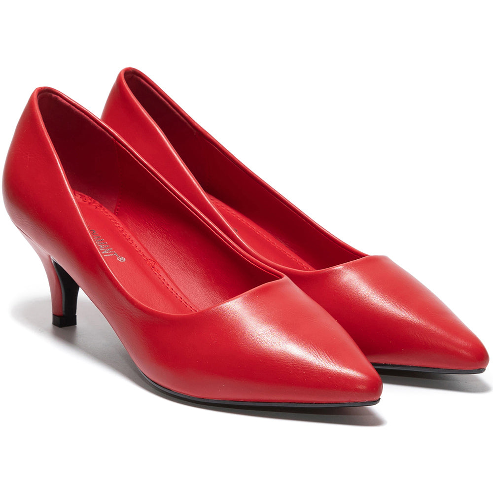 Γυναικεία παπούτσια Macha, Κόκκινο 2