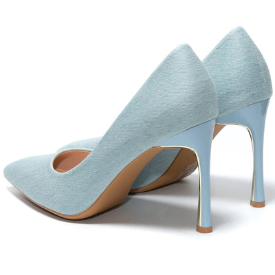 Γυναικεία παπούτσια Mosia, Γαλάζιο 4