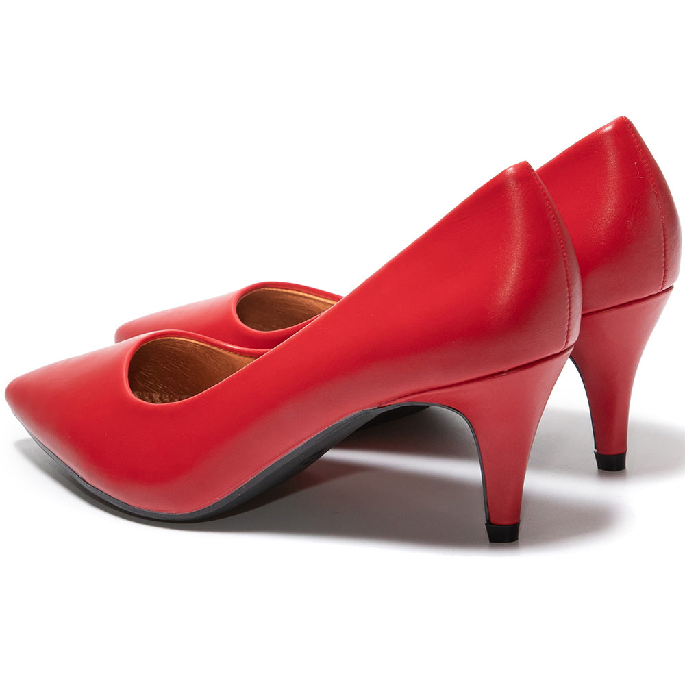 Γυναικεία παπούτσια Sensibilite, Κόκκινο 4