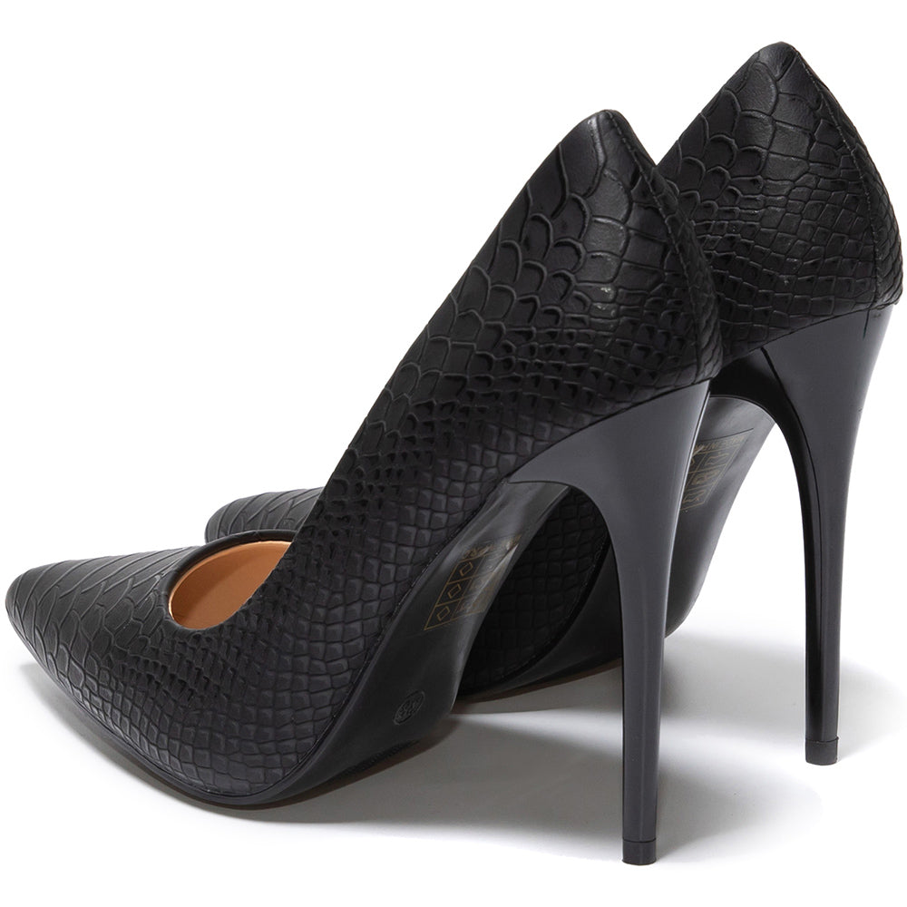 Γυναικεία παπούτσια Yordana, Μαύρο 4