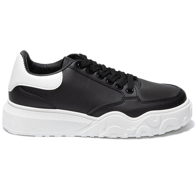 Γυναικεία αθλητικά παπούτσια Marloes, Μαύρο/Λευκό 3