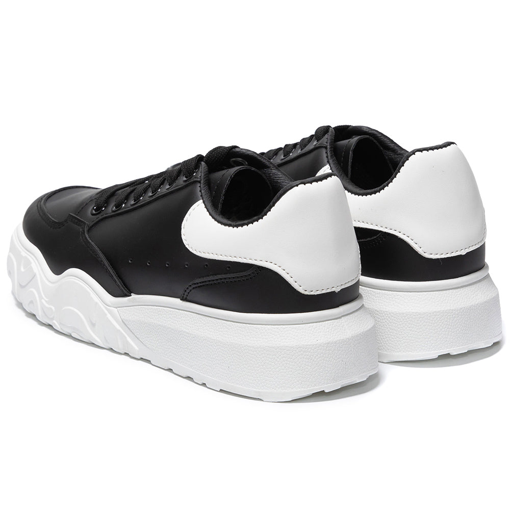 Γυναικεία αθλητικά παπούτσια Marloes, Μαύρο/Λευκό 4