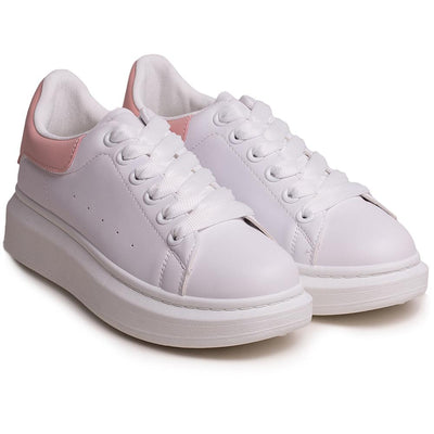 Γυναικεία αθλητικά παπούτσια Philomena, Λευκό/Ροζ 2