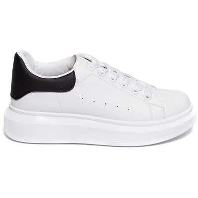 Γυναικεία αθλητικά παπούτσια Philomena, Λευκό/Μαύρο 3