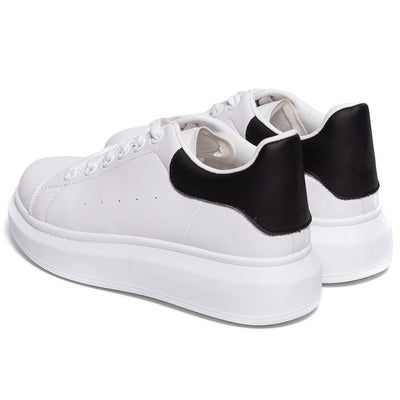 Γυναικεία αθλητικά παπούτσια Philomena, Λευκό/Μαύρο 4