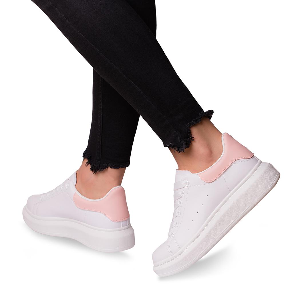 Γυναικεία αθλητικά παπούτσια Philomena, Λευκό/Ροζ 1