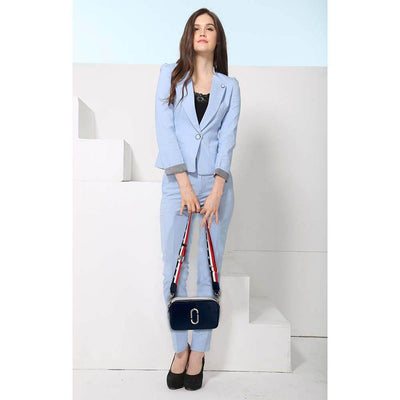 Γυναικεία τσάντα Rochell, Ναυτικό μπλε/Λευκό 6