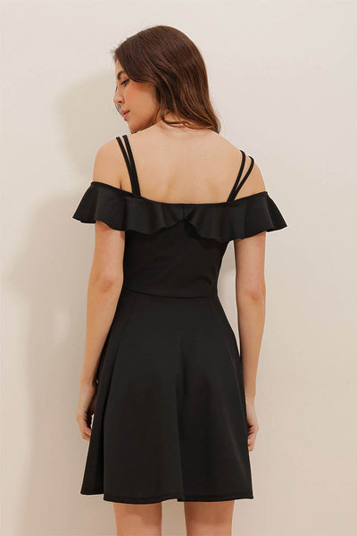 Γυναικείο φόρεμα Kaiea, Μαύρο 8