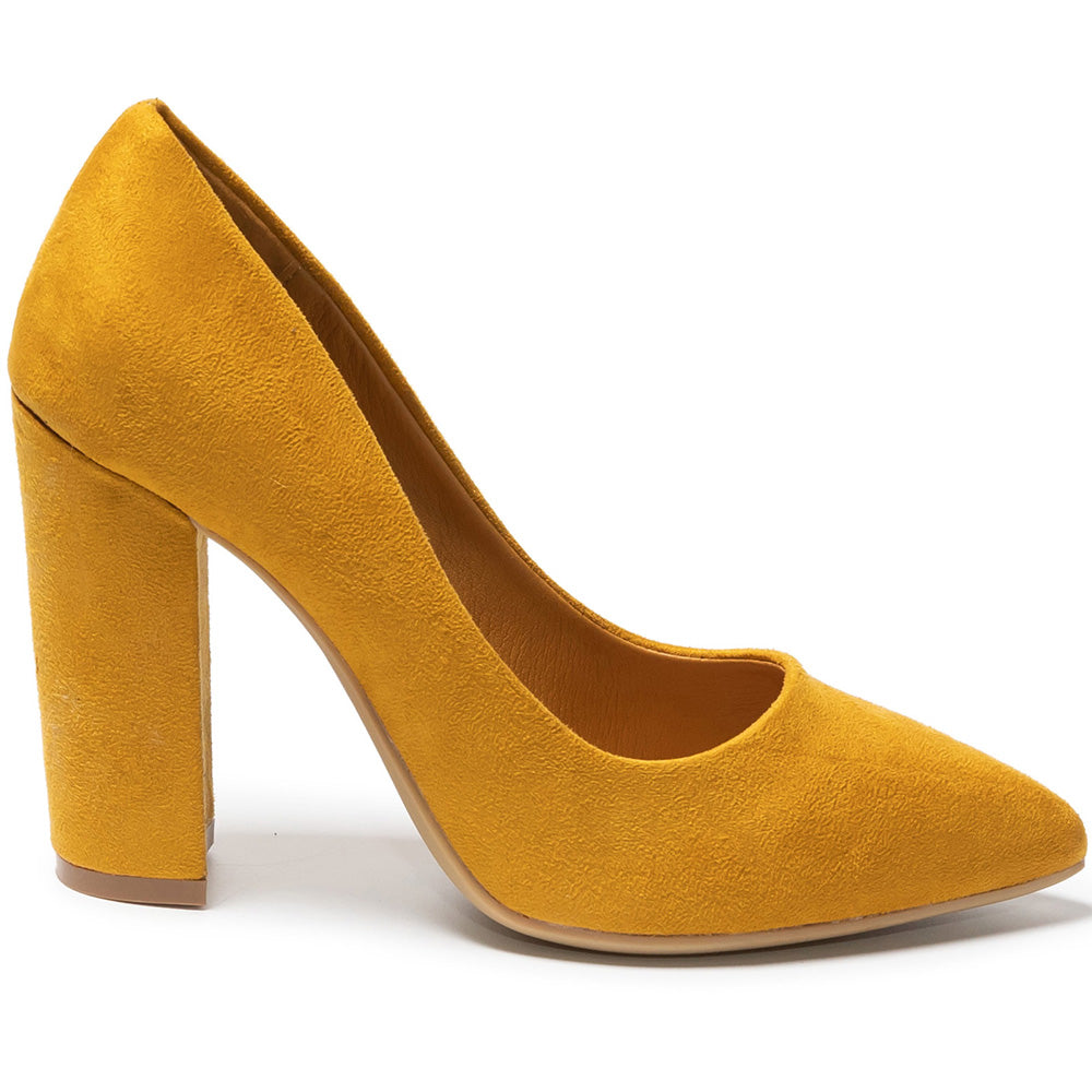 Γυναικεία παπούτσια Romilda, Κίτρινο 3