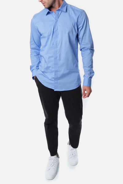Ανδρικό πουκάμισο Ronald, Γαλάζιο 5
