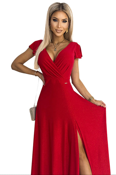 Γυναικείο φόρεμα Saidi, Κόκκινο 2