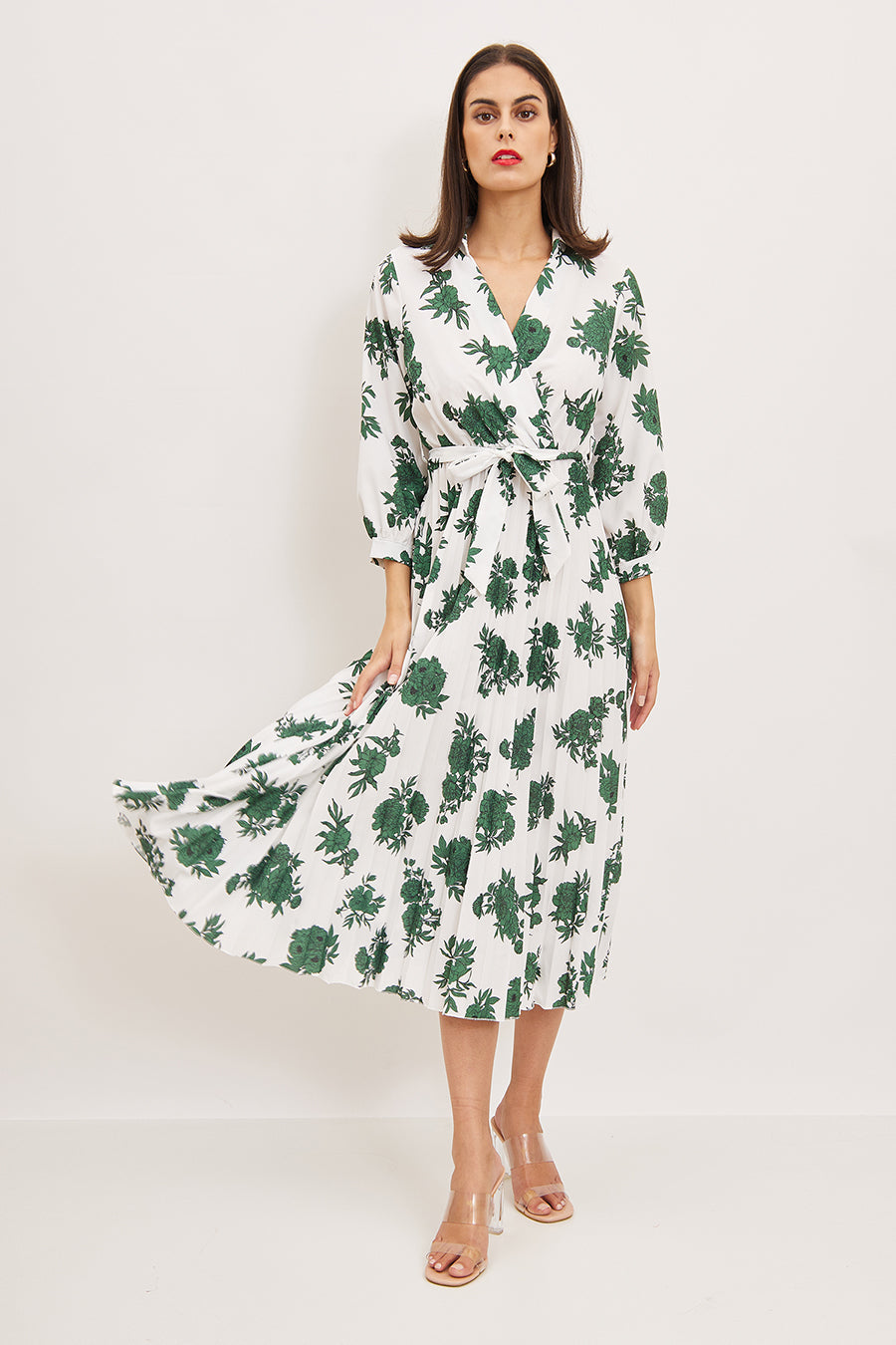Γυναικείο φόρεμα Saphira, Πράσινο 1