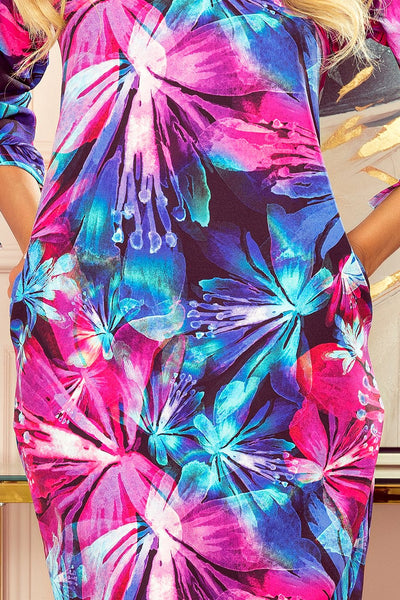 Γυναικείο φόρεμα Savanah, Ροζ/Μπλε 7