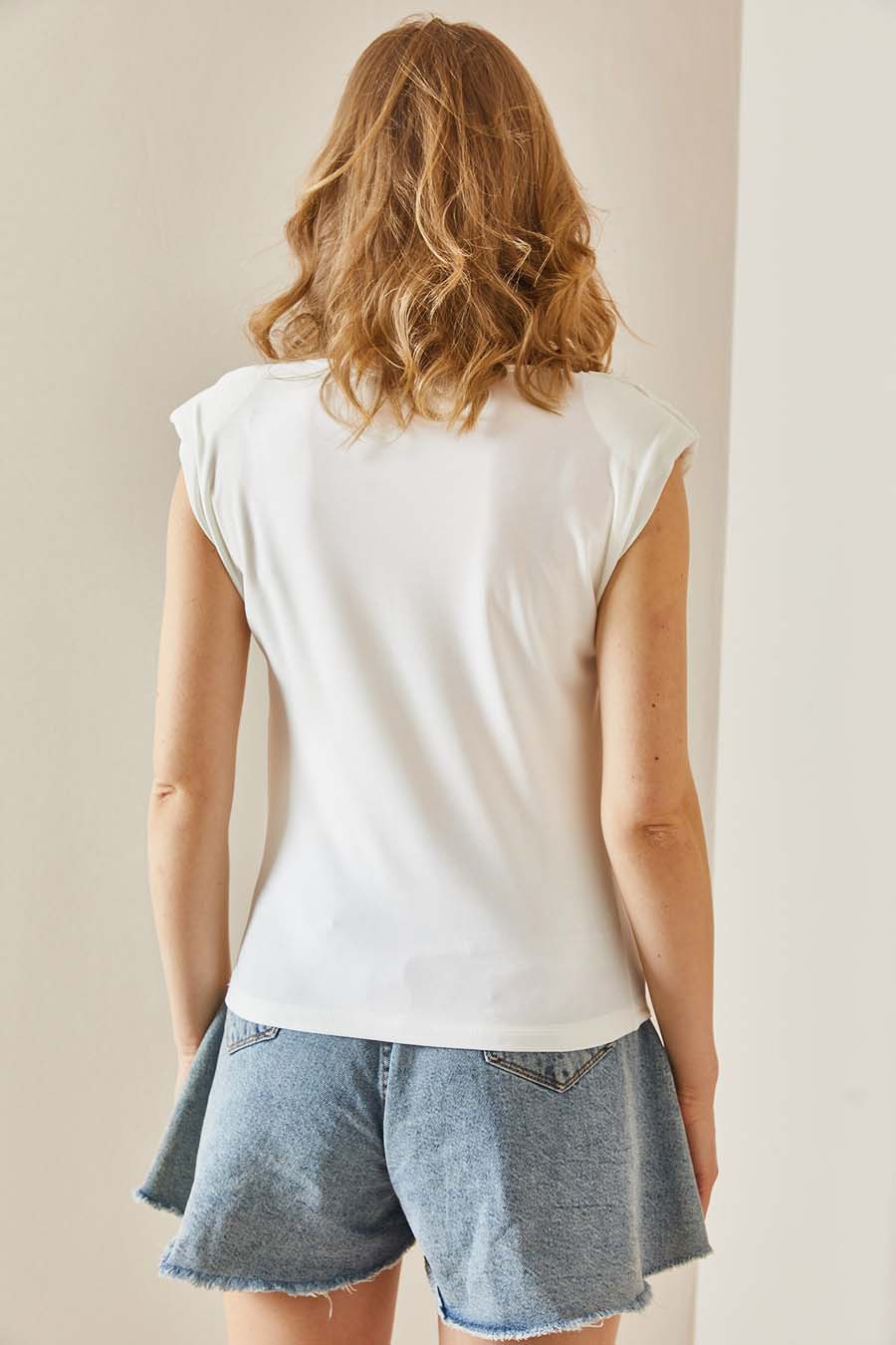 Γυναικεία μπλούζα Summer, Λευκό 6