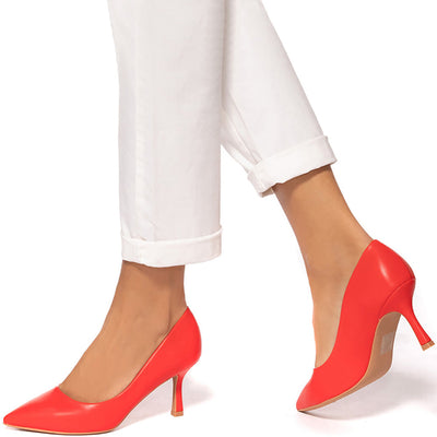 Γυναικεία παπούτσια Talindra, Κόκκινο 1
