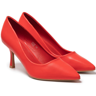 Γυναικεία παπούτσια Talindra, Κόκκινο 2