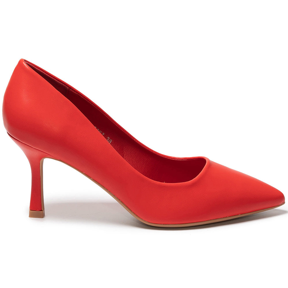 Γυναικεία παπούτσια Talindra, Κόκκινο 3