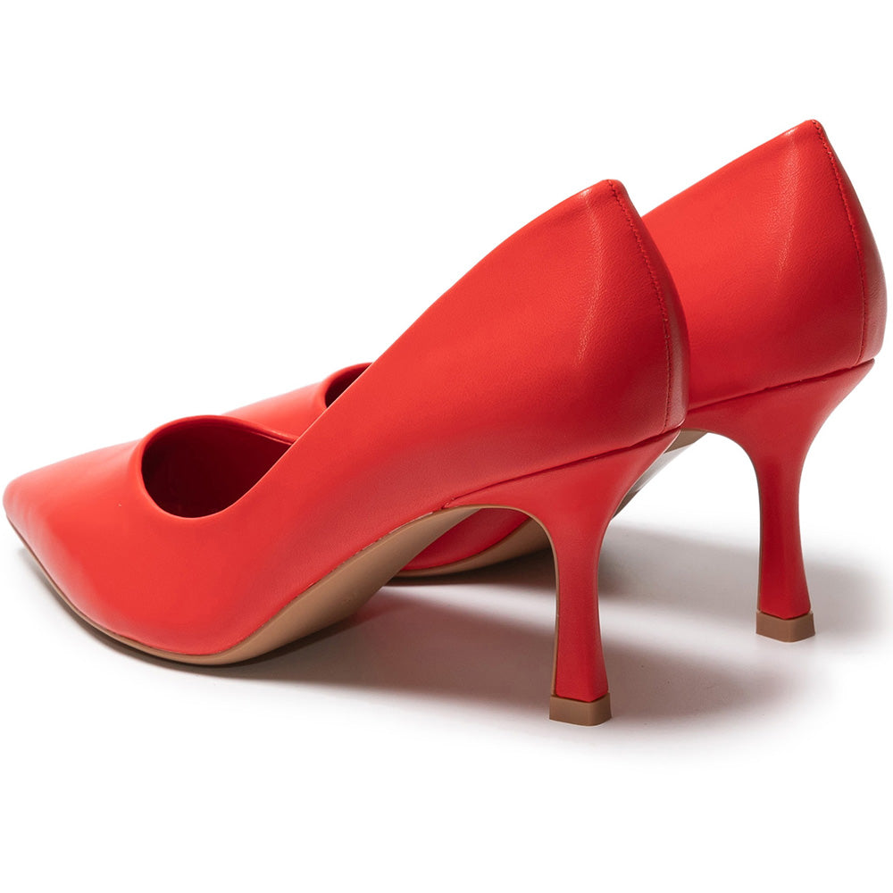 Γυναικεία παπούτσια Talindra, Κόκκινο 4